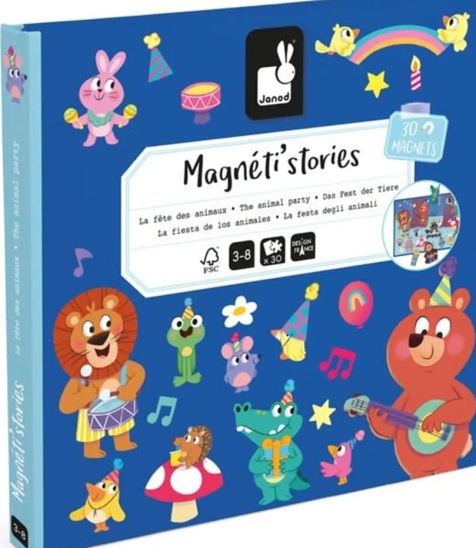 Janod | Magneti Stories | Dierenfeest