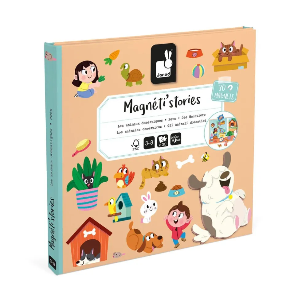 Janod | Magneti Stories | Huisdieren