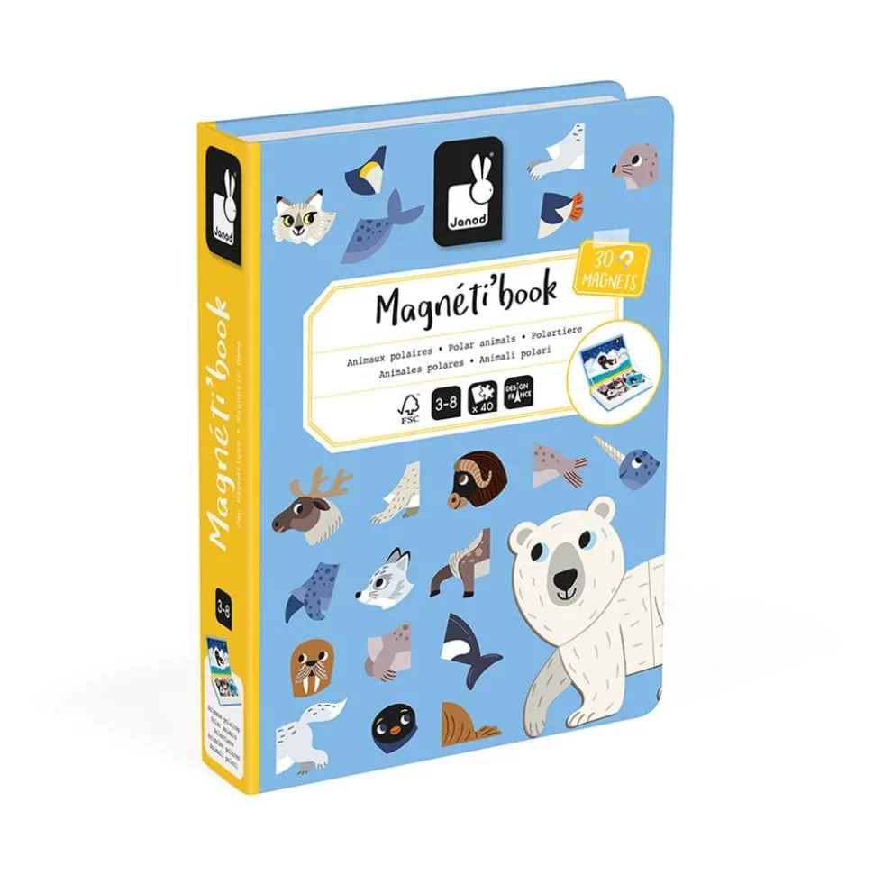 Janod | Magnetibook – Pooldieren