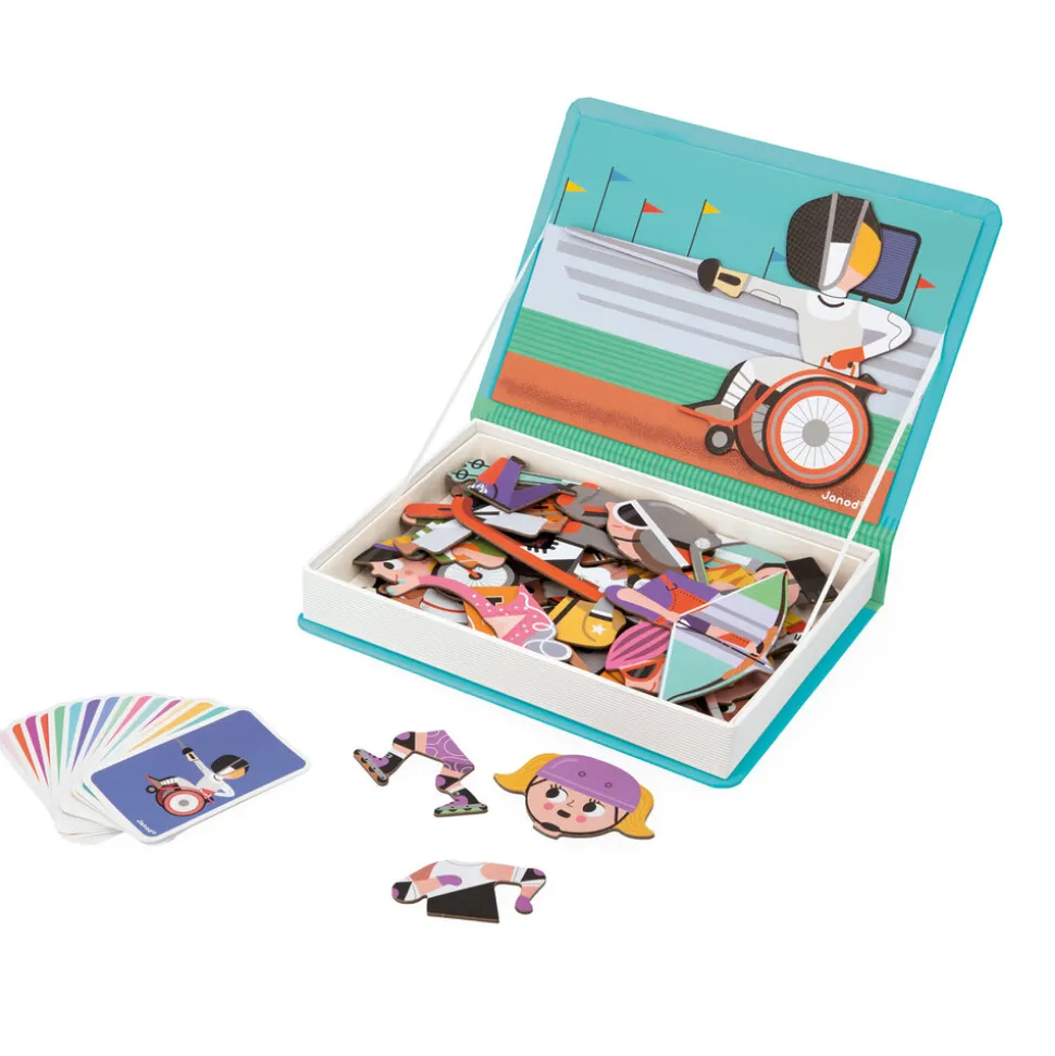 Janod | Magnetibook - Sporten