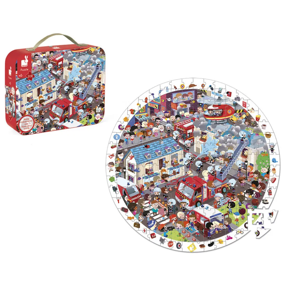 Janod | Puzzel | De brandweer