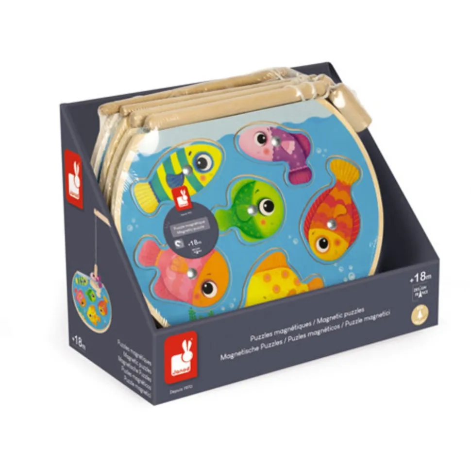 Janod Puzzelspel - Snelle vissen