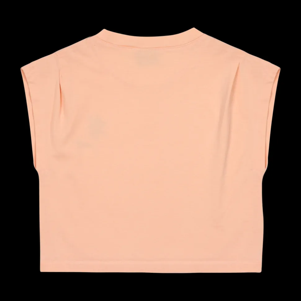Jelly Mallow | Single Flower T-shirt | Choral Pink