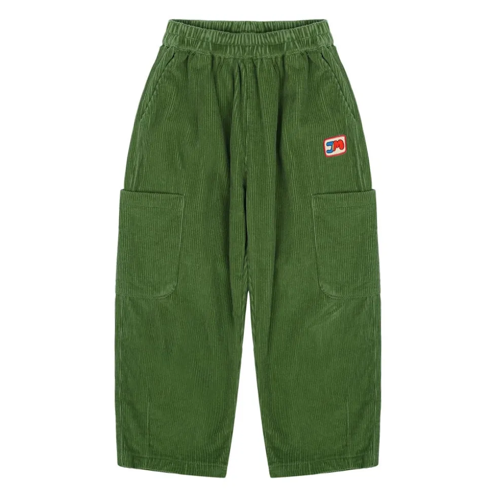 Jelly Mallow | Wide Corduroy Pants | Khaki