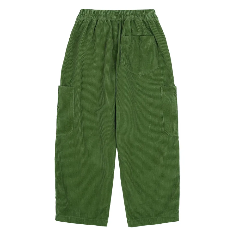 Jelly Mallow | Wide Corduroy Pants | Khaki