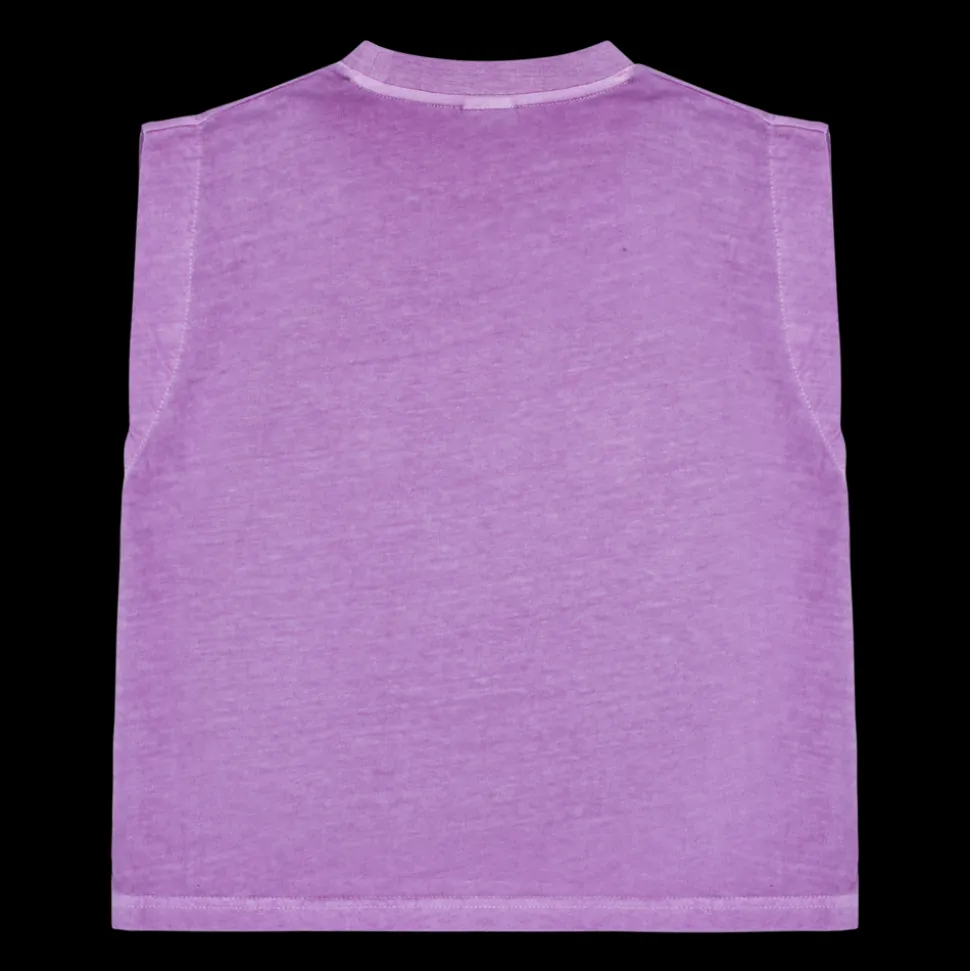 Jelly Mallow | Broccoli Pigment T-shirt Purple | Purple