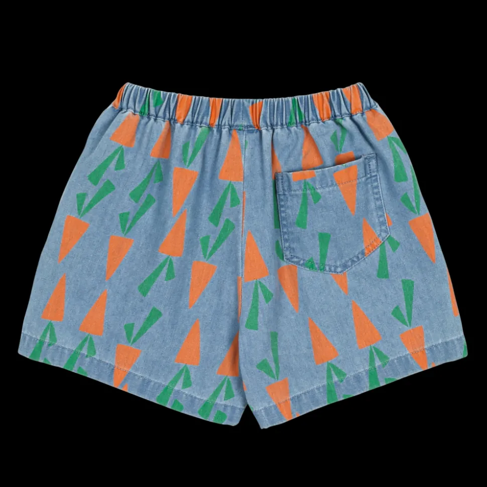 Jelly Mallow | Carrot Denim Shorts Blue | Denim