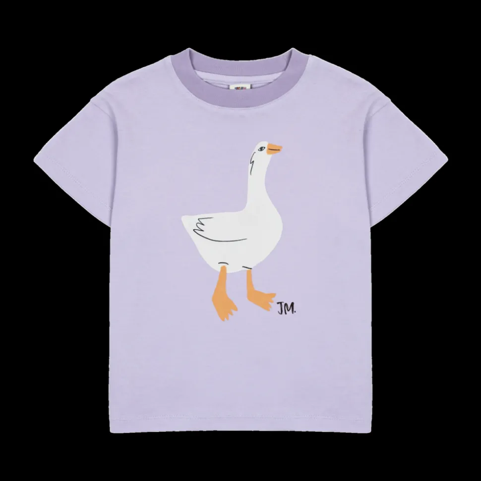 Jelly Mallow | Duck T-shirt | Light Purple