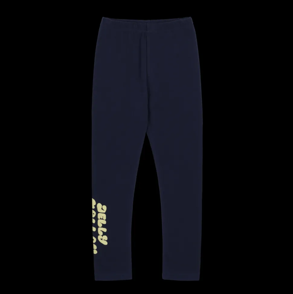Jelly Mallow | JM Lettering Leggings Navy | Navy