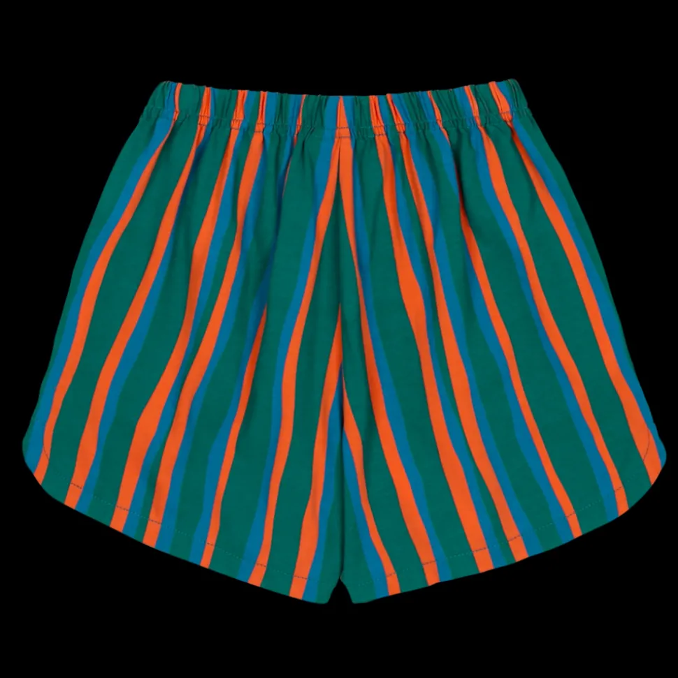 Jelly Mallow | JM Striped Shorts | Green