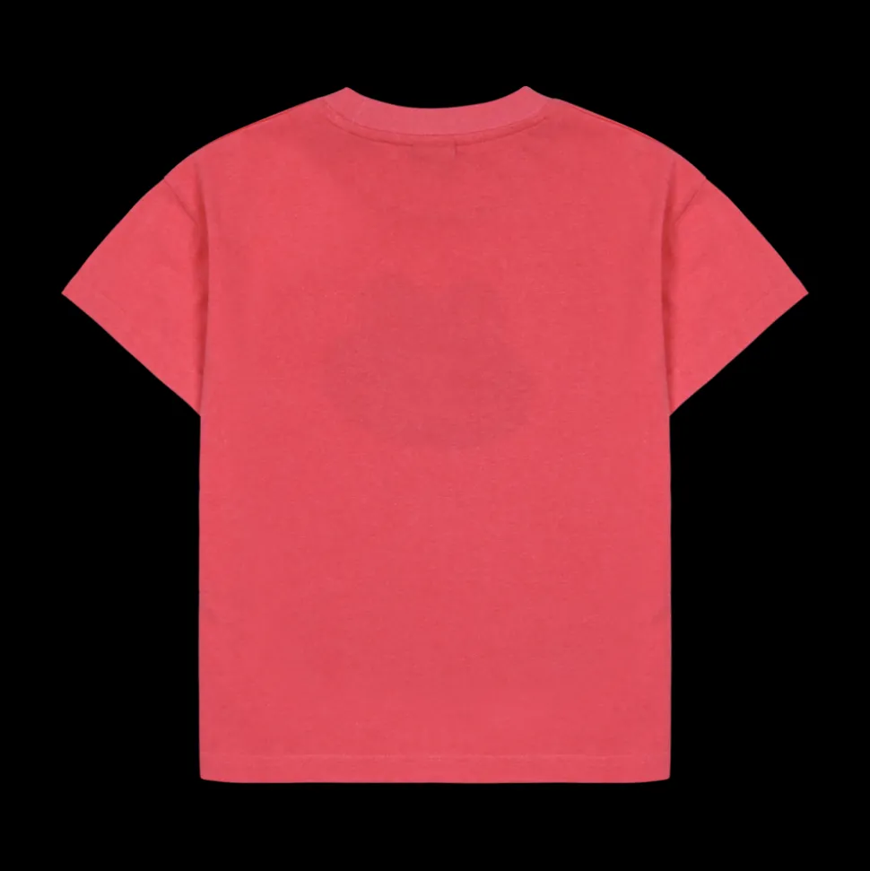 Jelly Mallow | Smiling Frog Pigment T-shirt | Pink