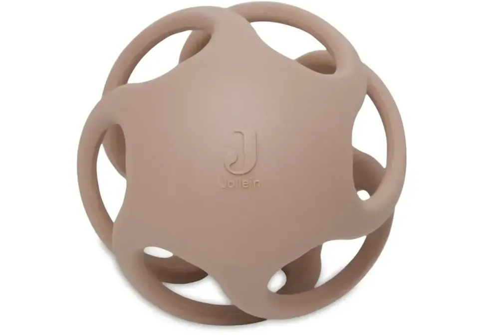 Jollein | Bijtring bal Siliconen Ø 9,5cm Silicone | Biscuit