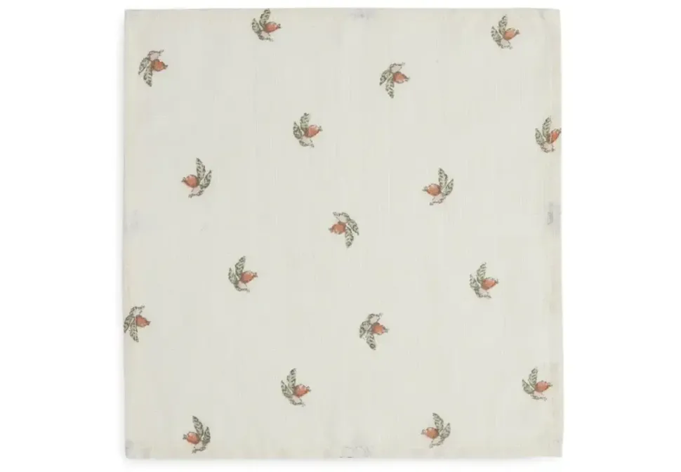 jollein__hydrofiel_monddo_1.webp Jollein | Hydrofiel Monddoekje 31x31cm 3 Stuks | Rosehip