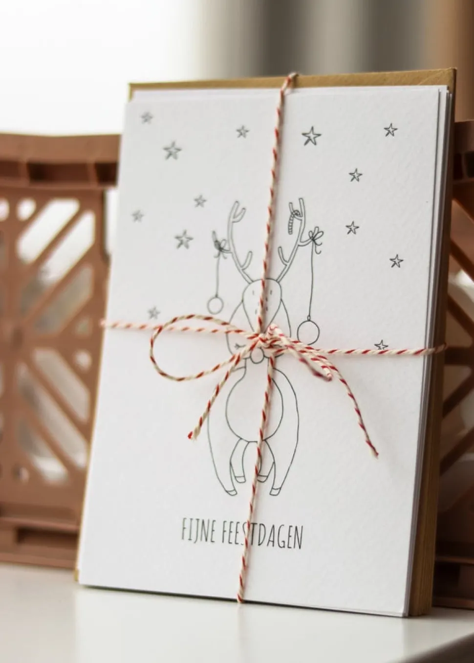 Juulz | DIY Kaart | Fijne feestdagen kerst