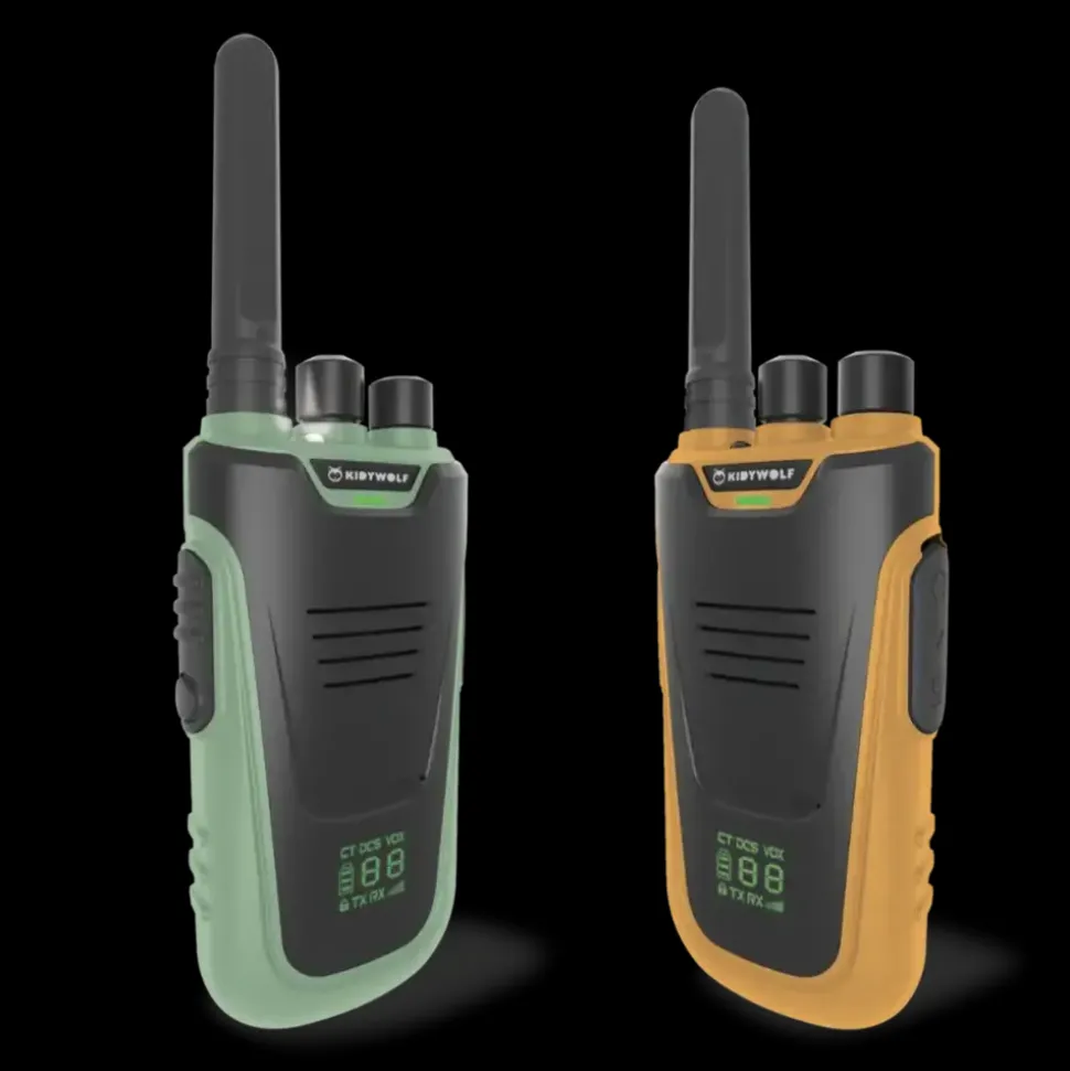 Kidywolf | Kidytalk Walkie Talkie | Groen - Oranje