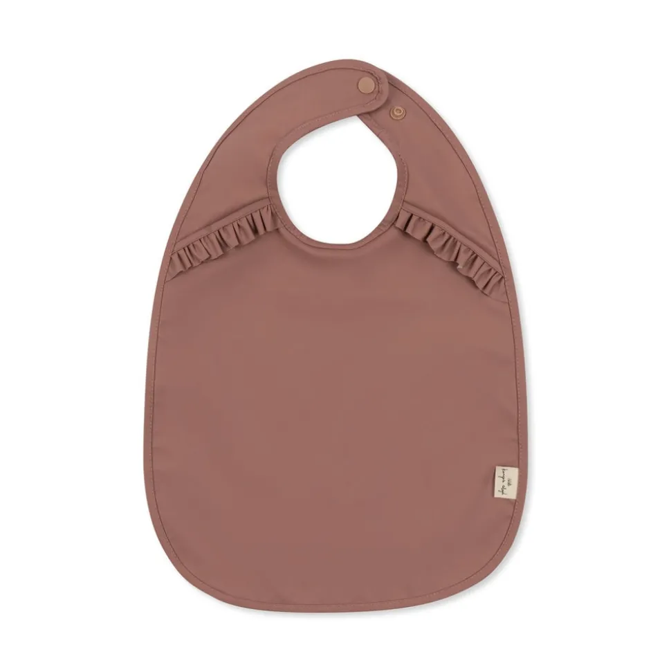 Konges Sløjd | 2 Pack Dinner Bib Frill | Cherry/Burlwood