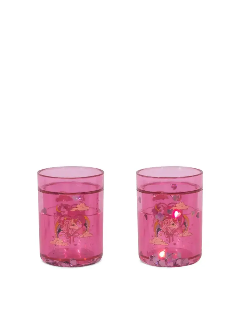 Konges Sløjd | 2 Pack Glitter Cups | Horn Stars