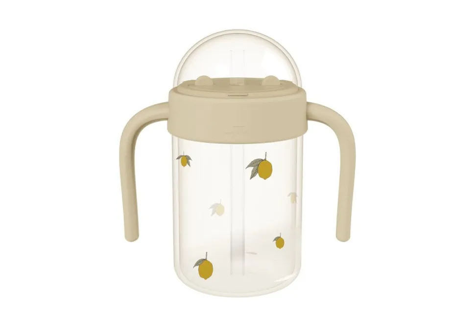 Konges Sløjd | Baby bittle with handle | Lemon