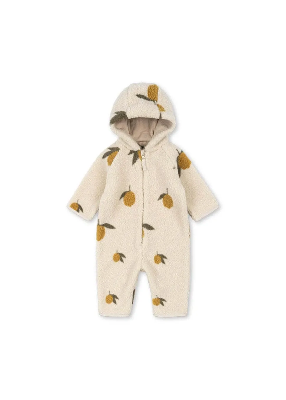 Konges Sløjd | Jody Teddy Onesie GRS | Mon Grand Citron Sage