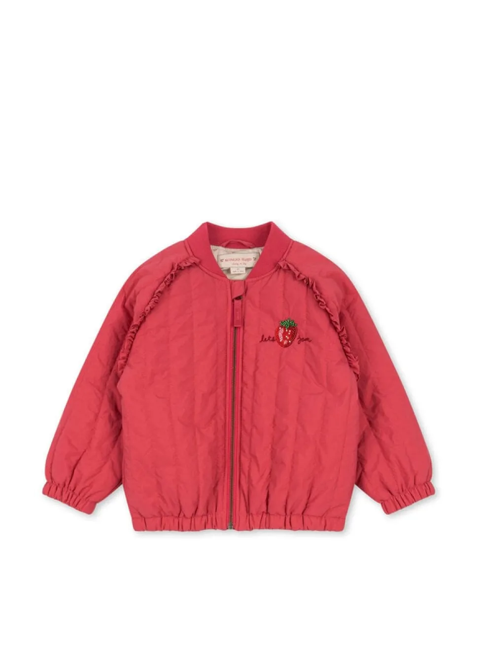 Konges Sløjd | Juno Sparkle Bomber Jacket | Raspberry Wine