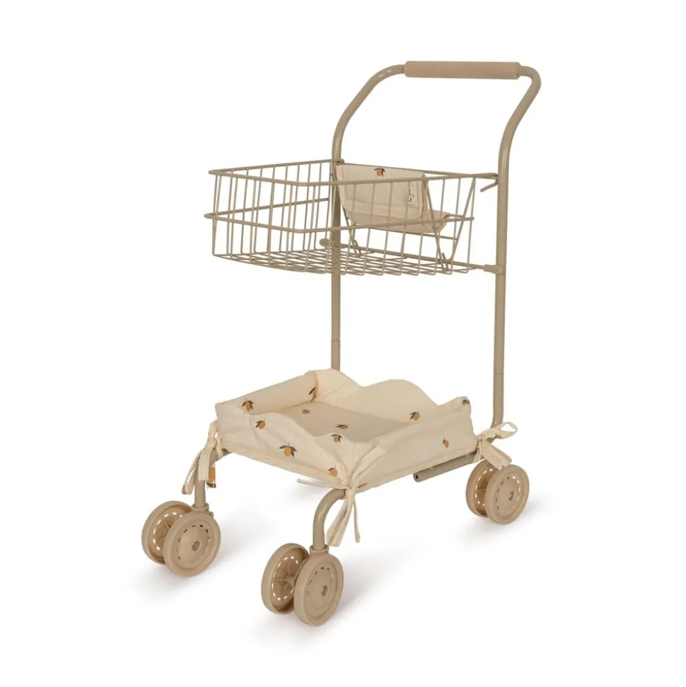 Konges Sløjd | KIDS SHOPPING CART | LEMON