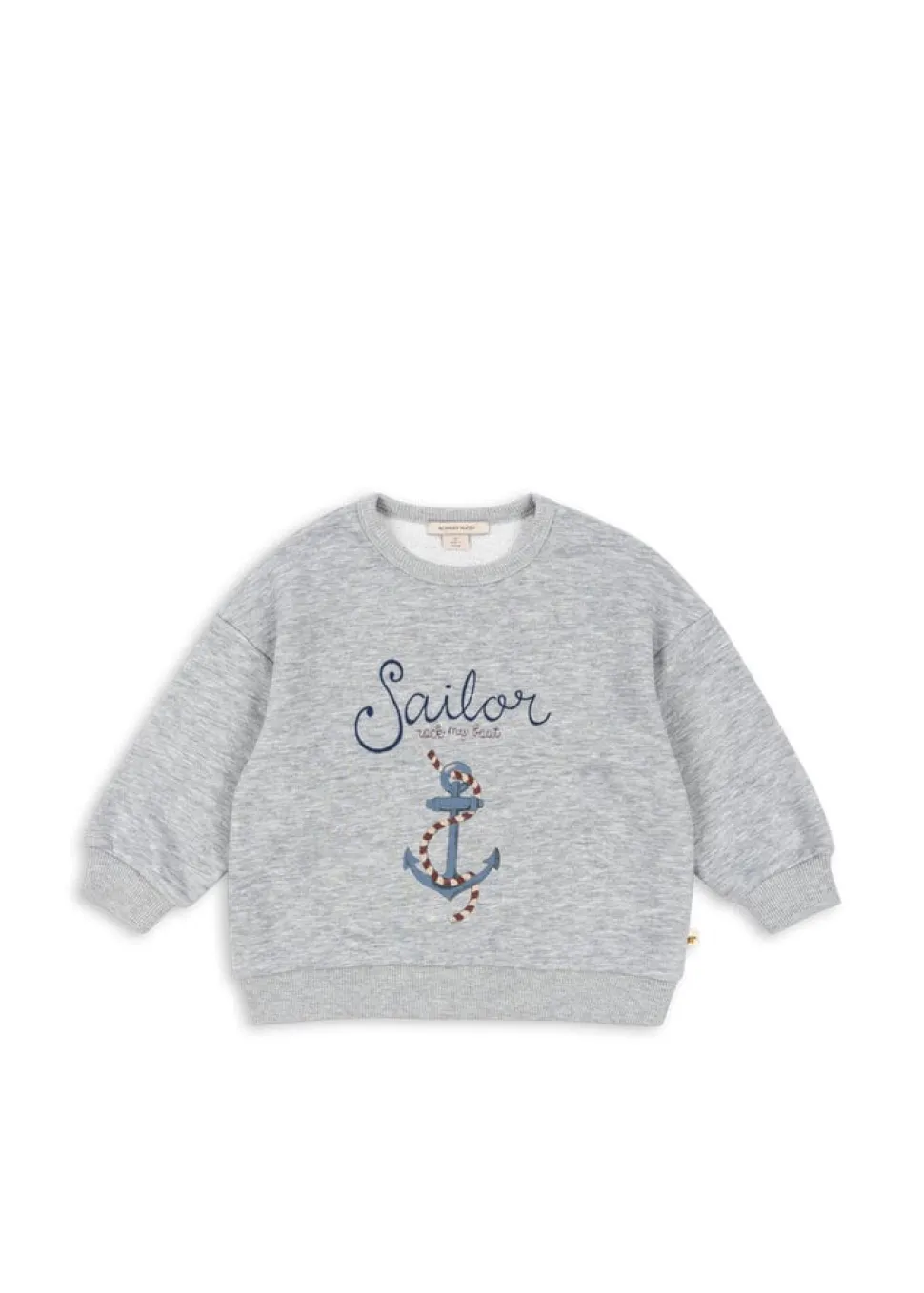 Konges Sløjd | Lou Sweat Shirt Ocs | Grey Melange