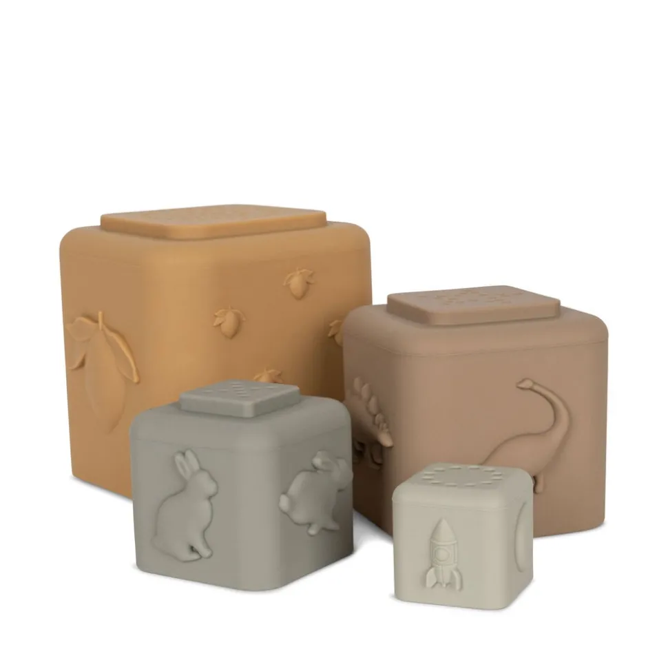 Konges Sløjd | Silicone Stacking Tower | Shitake Mix