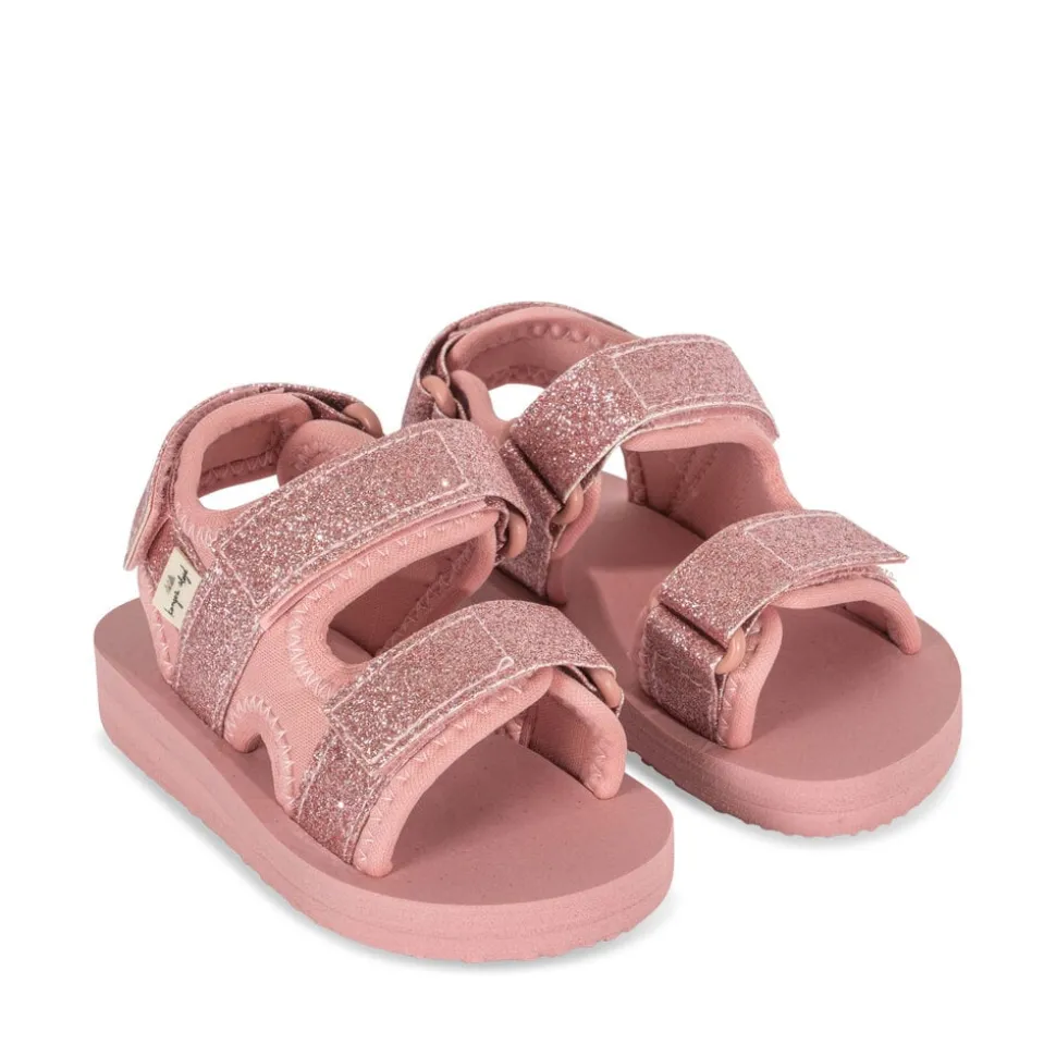Konges Sløjd | Sun Sandal Glitter | Mellow Rose