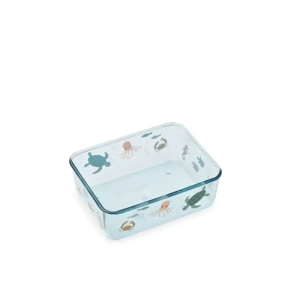 Liewood | Ako Tritan Snack Box | Sea creature / Sandy