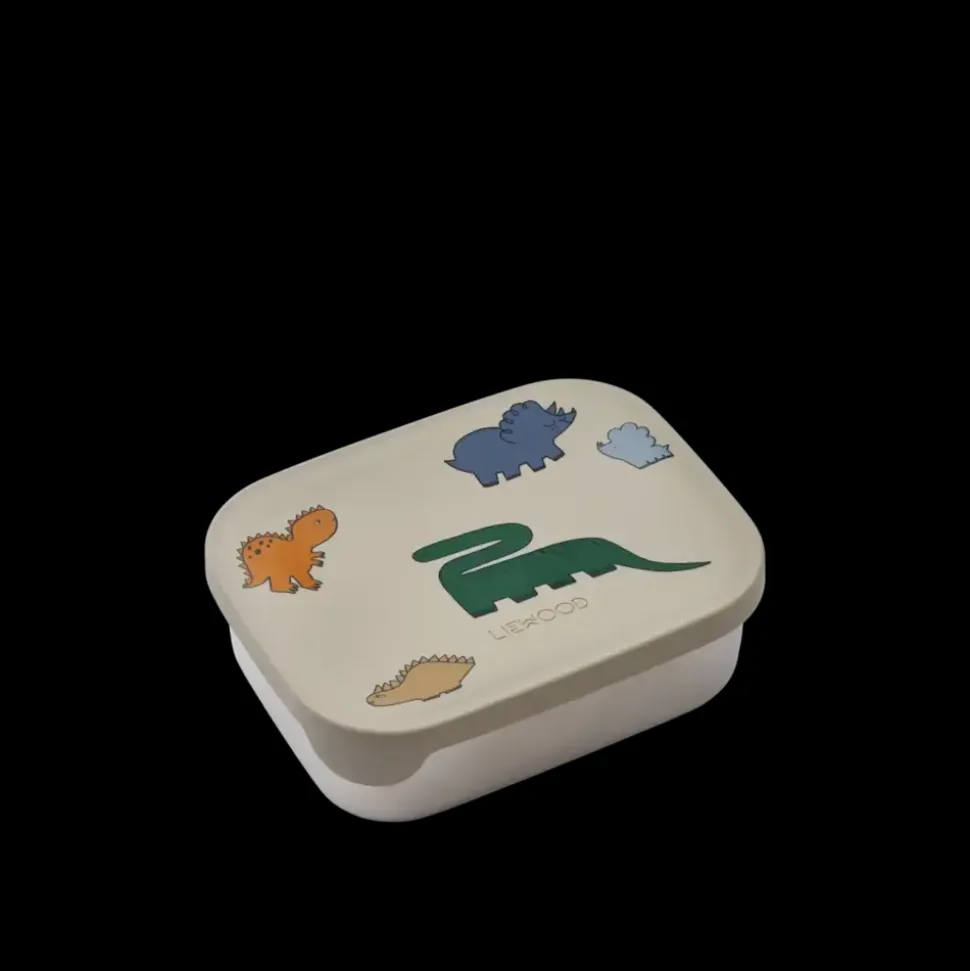 Liewood | Arthur printed lunchbox | Dinosaurs / Mist