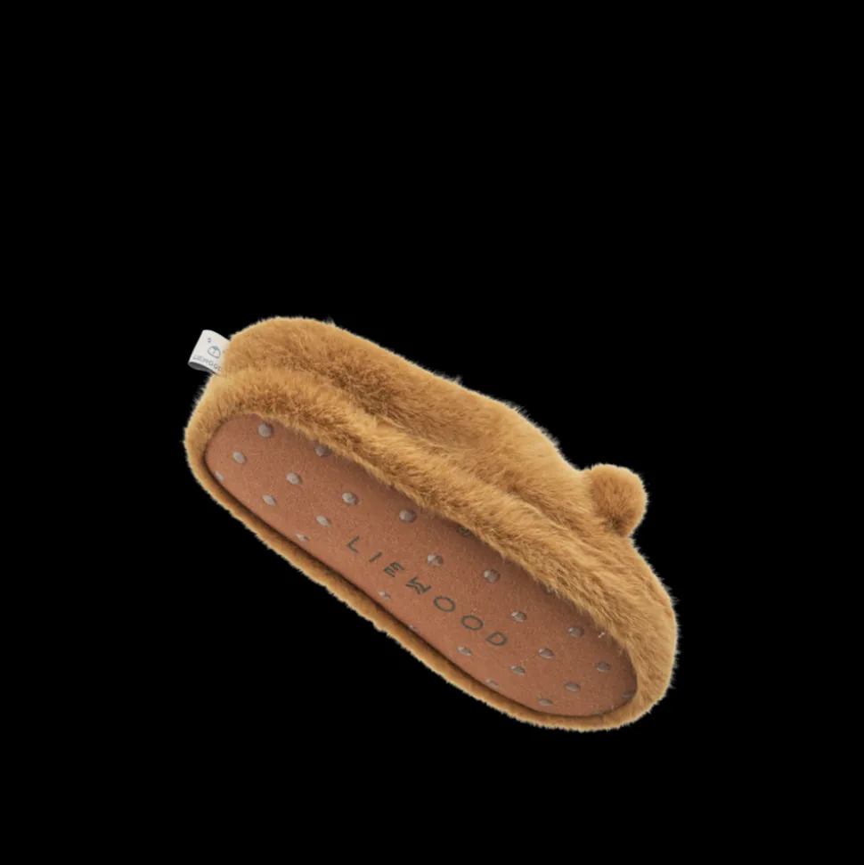 liewood__aviaja_bear_slip_3.webp Liewood | Aviaja Bear Slippers | Golden caramel