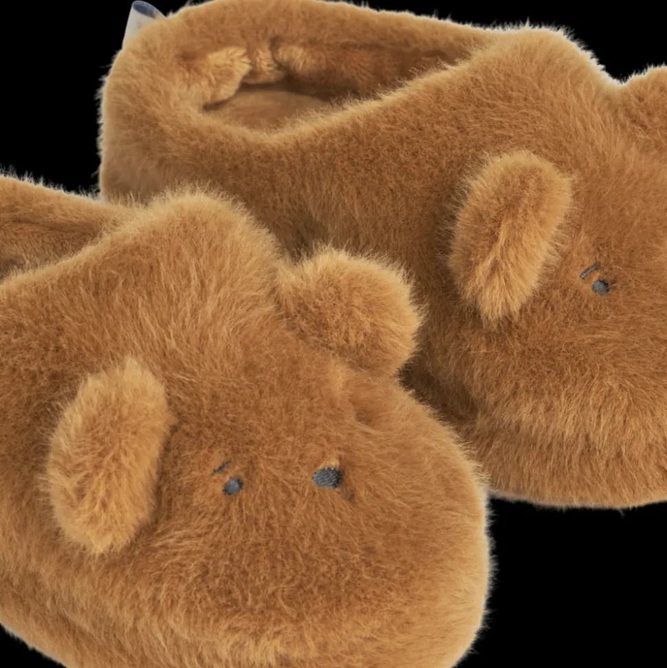 liewood__aviaja_bear_slip_4.webp Liewood | Aviaja Bear Slippers | Golden caramel