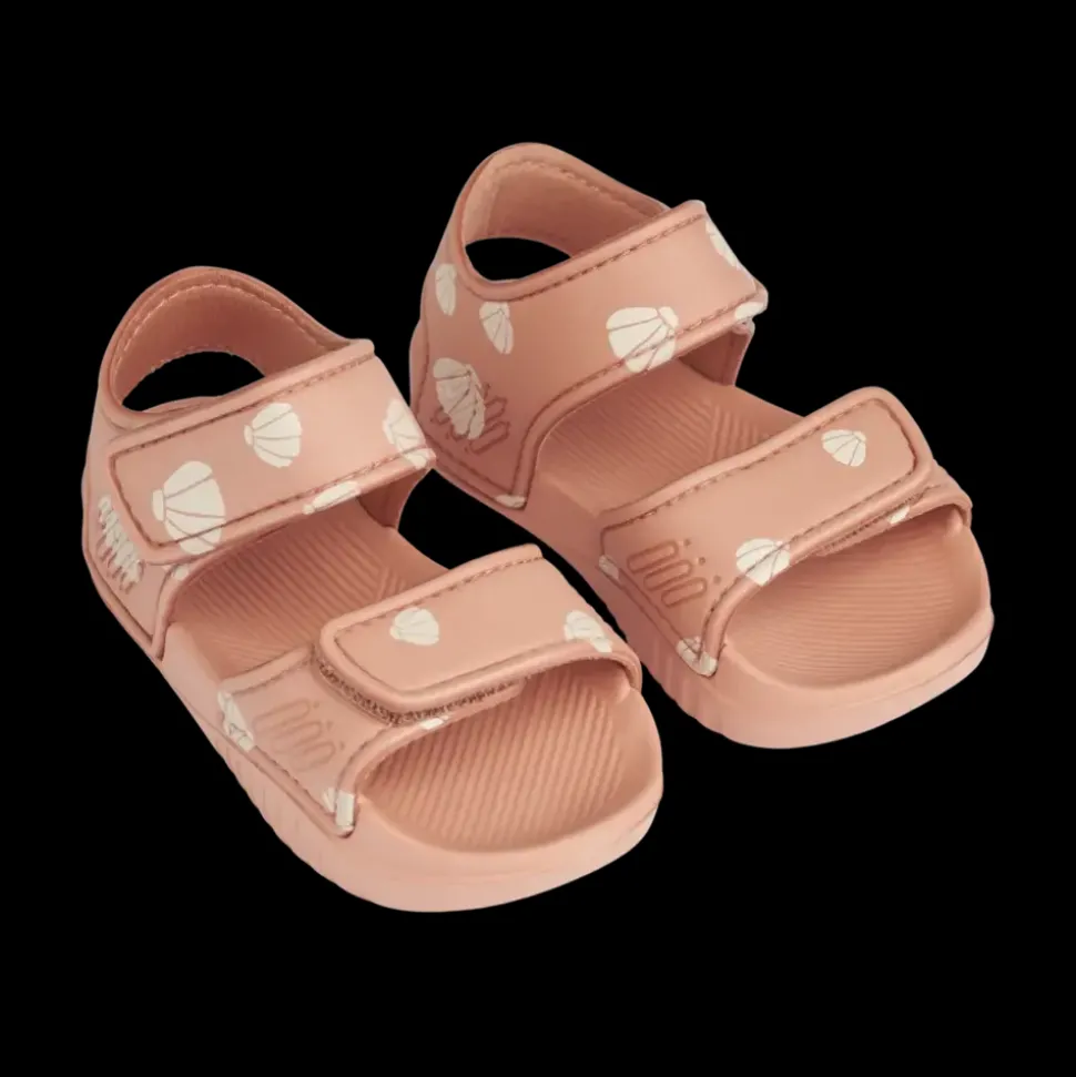 Liewood | Blumer Printed Sandals | Shell / Pale tuscany