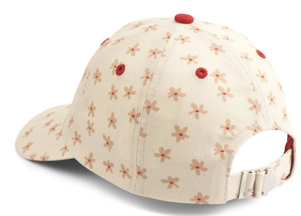 Liewood | Danny cap | Floral/Sea shell mix 6-12M