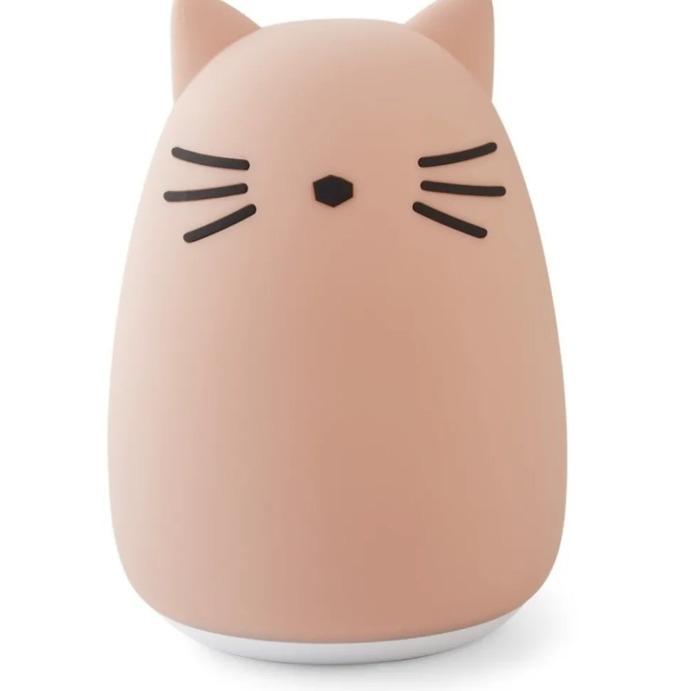 Liewood : Jimbo night light big Cat rose 32 cm