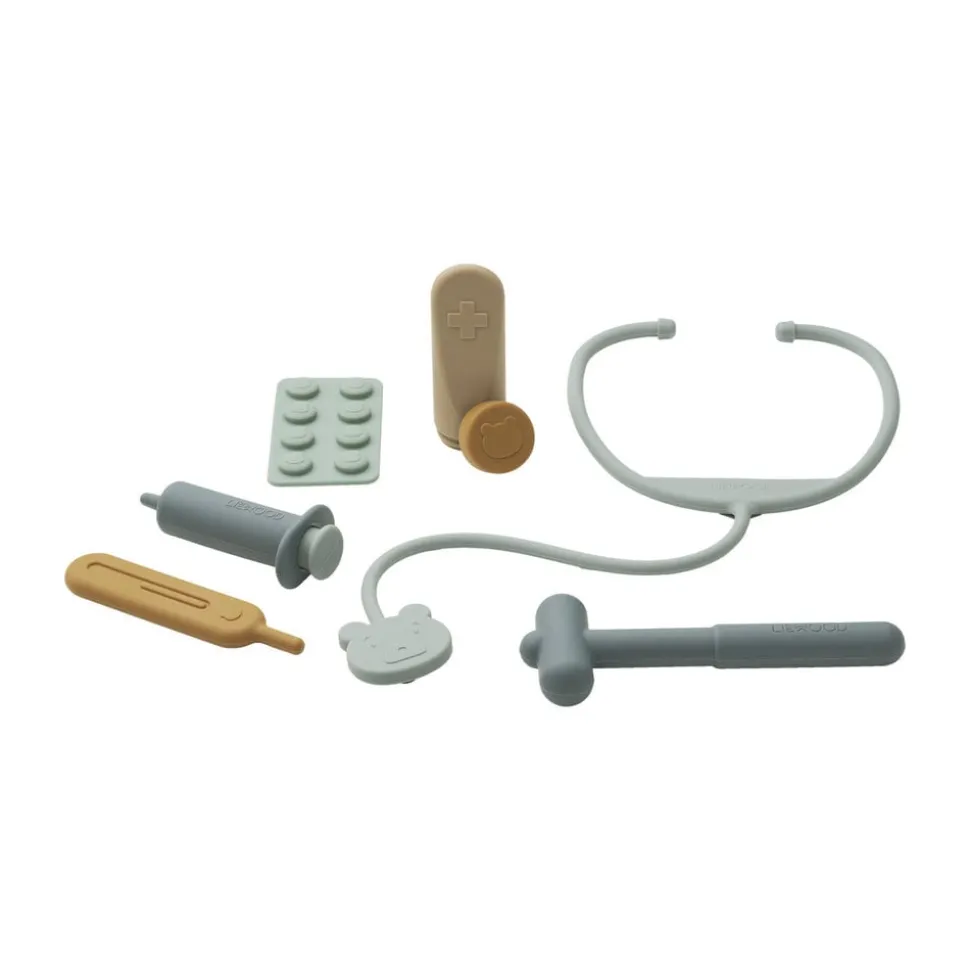 Liewood : Lennart doctor set - Blue multi mix