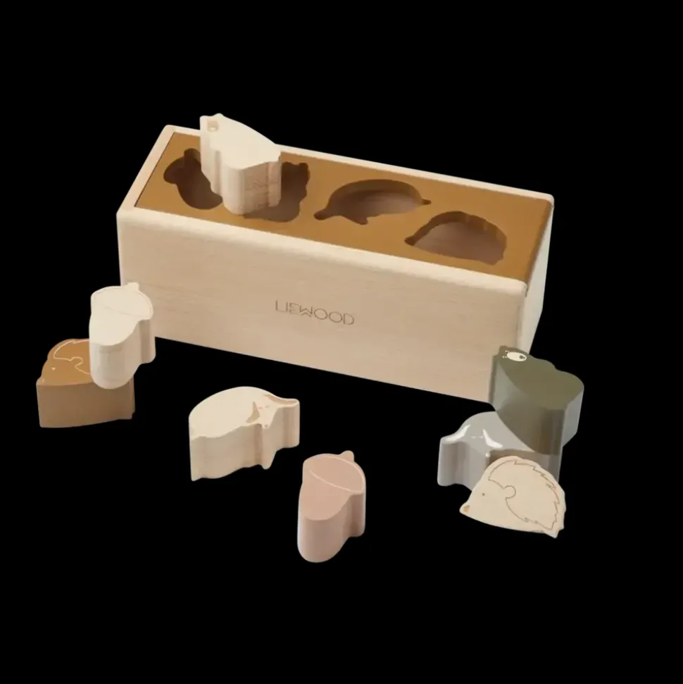Liewood | Midas puzzle box | Friendship golden caramel multi mix