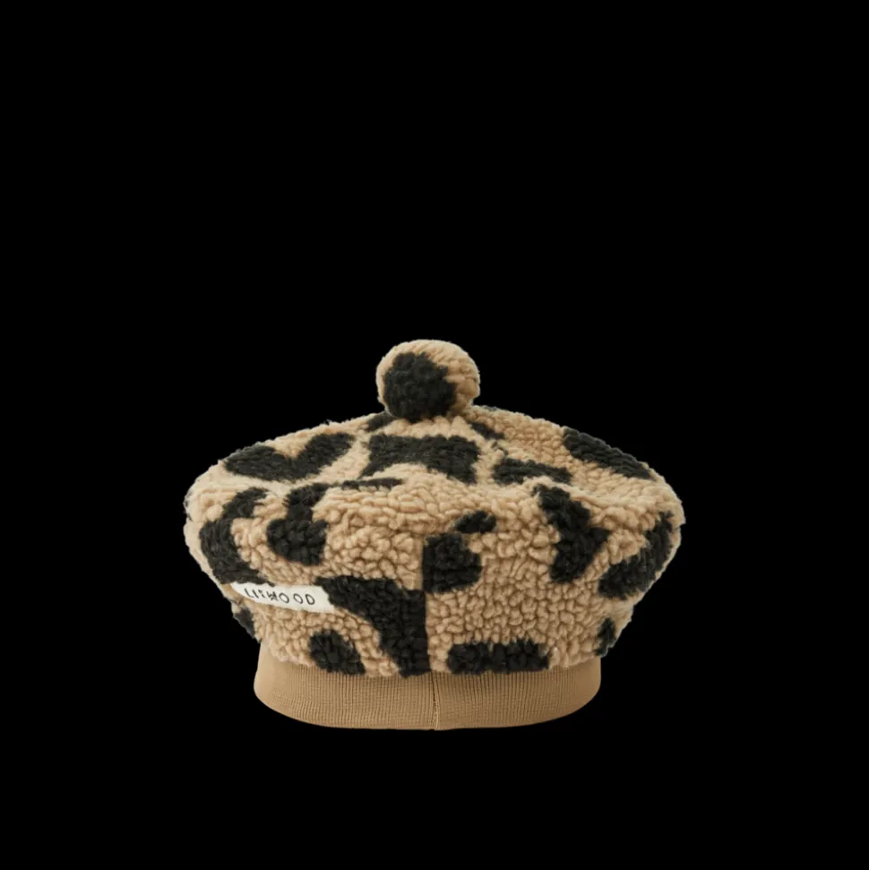 Liewood | Poplar Pile Beret Hat | Mega leo / Oat mix