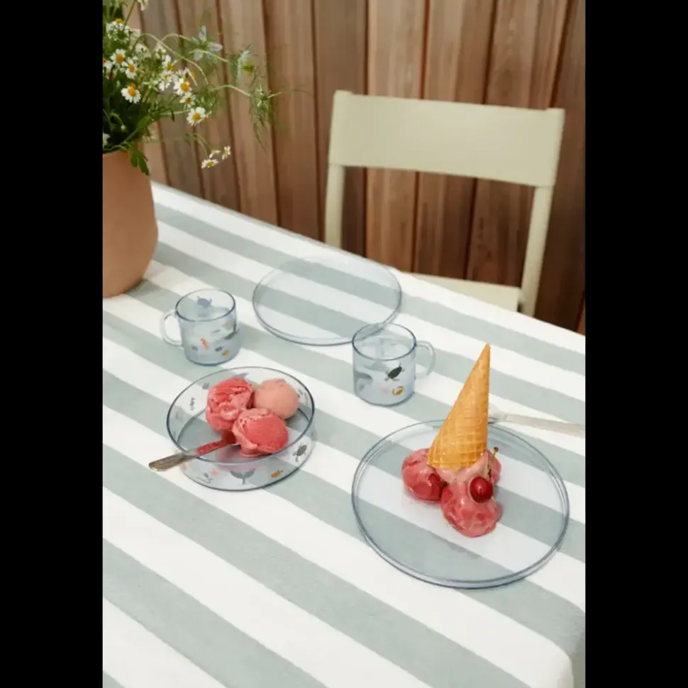 Liewood | Siva Printed Tritan Tableware Set | Sea creature / Sandy