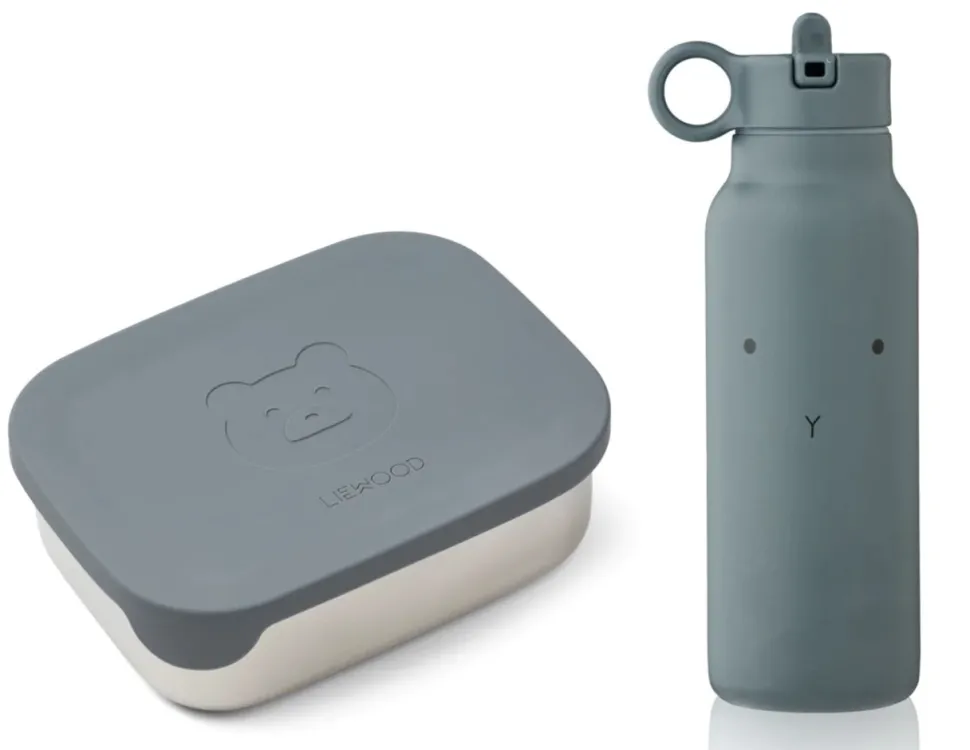 Liewood | Joni lunch box | Mr blue bear wave