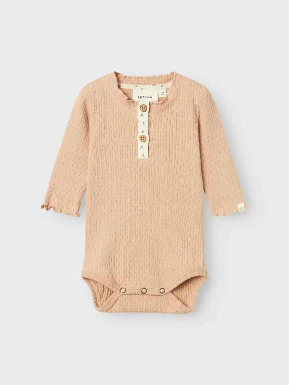 Lil ' Atelier | NBFREA LS SLIM BODY LIL | Rugby tan