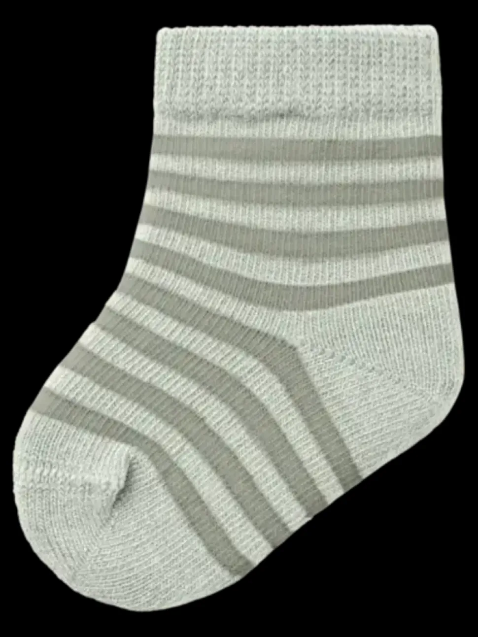 Lil ' Atelier | NBMELOVE STRIPE SOCK LIL | Green Tint