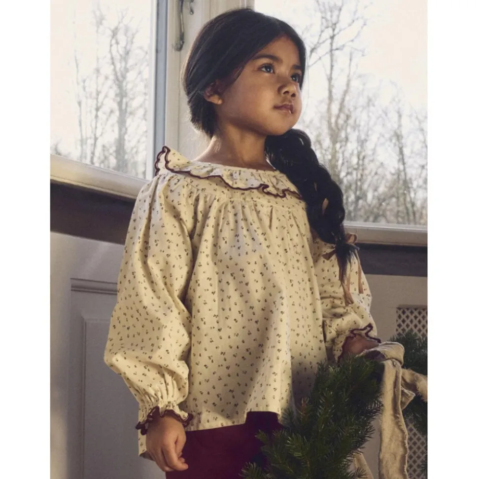 Lil ' Atelier | NMFRASIA LS LOOSE SHIRT | Turtledove