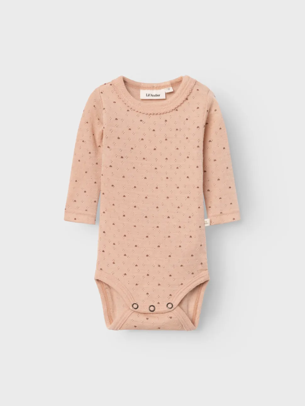 Lil'Atelier | NBFNAVA LS WOOL BODY LIL | Rugby Tan