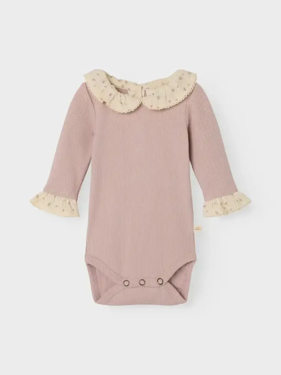 Lil'Atelier | NBFTRINE LS SLIM BODY LIL | Shadow Gray