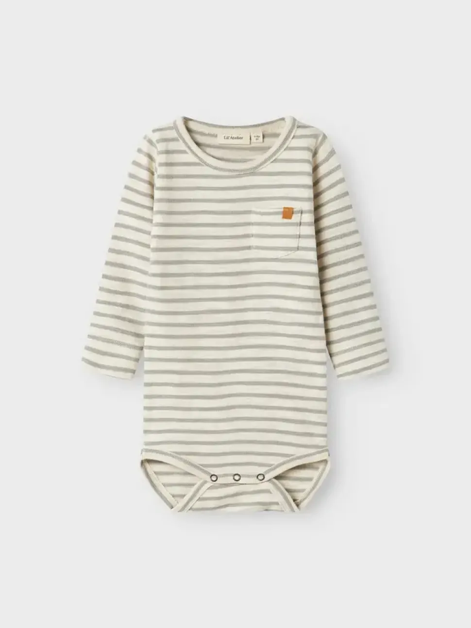 Lil'Atelier | NBMDENJI LS BODY LIL | Turtledove FOREST FOG
