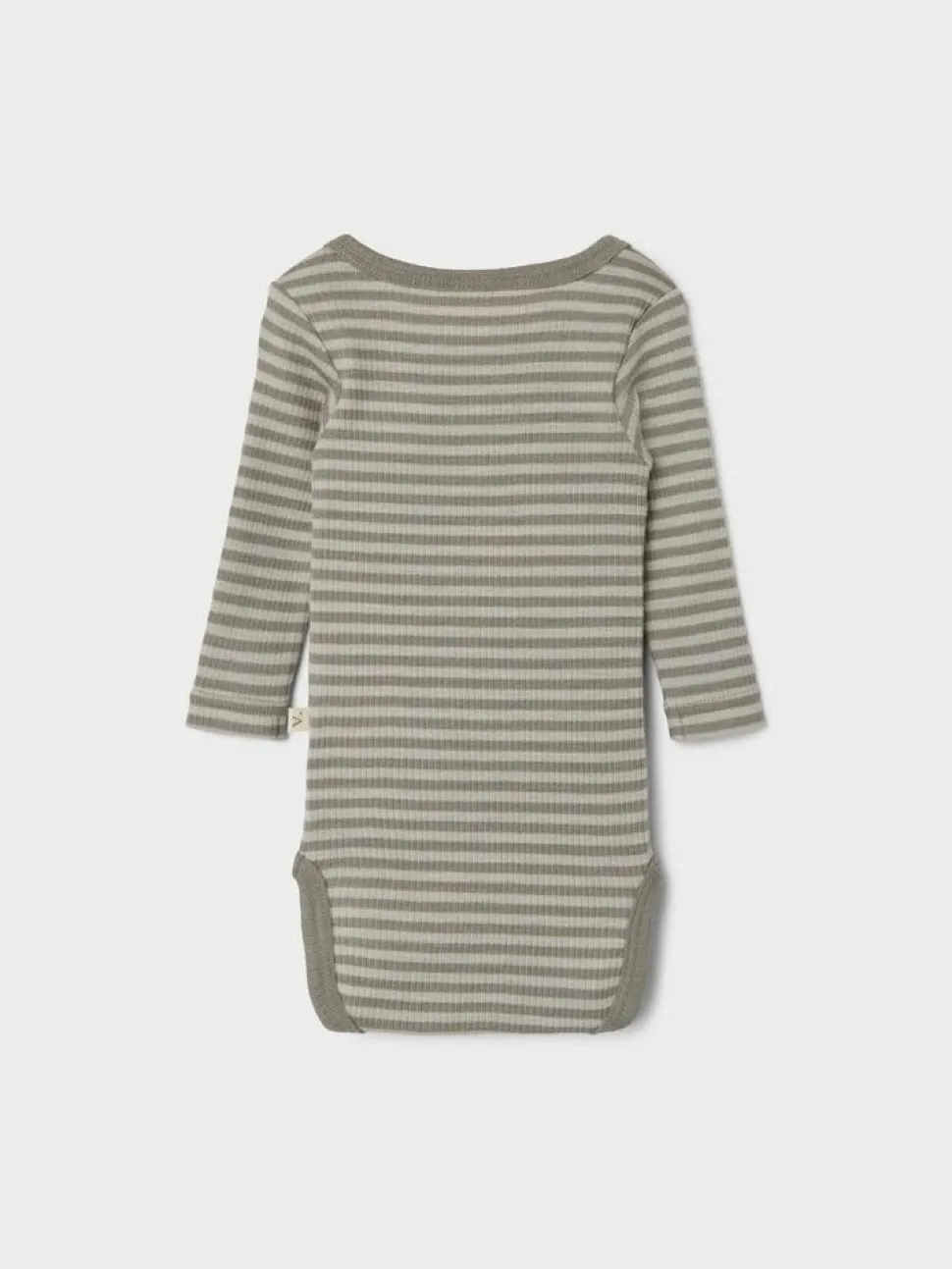 Lil'Atelier | NBMFABLE FIO LS WOOL BODY LIL | Sandshell LAUREL OAK