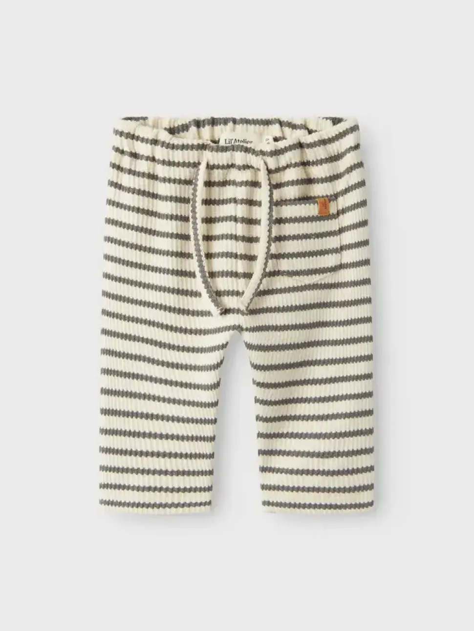 Lil'Atelier | NBMTADEO PANT LIL | Turtledove PEWTER