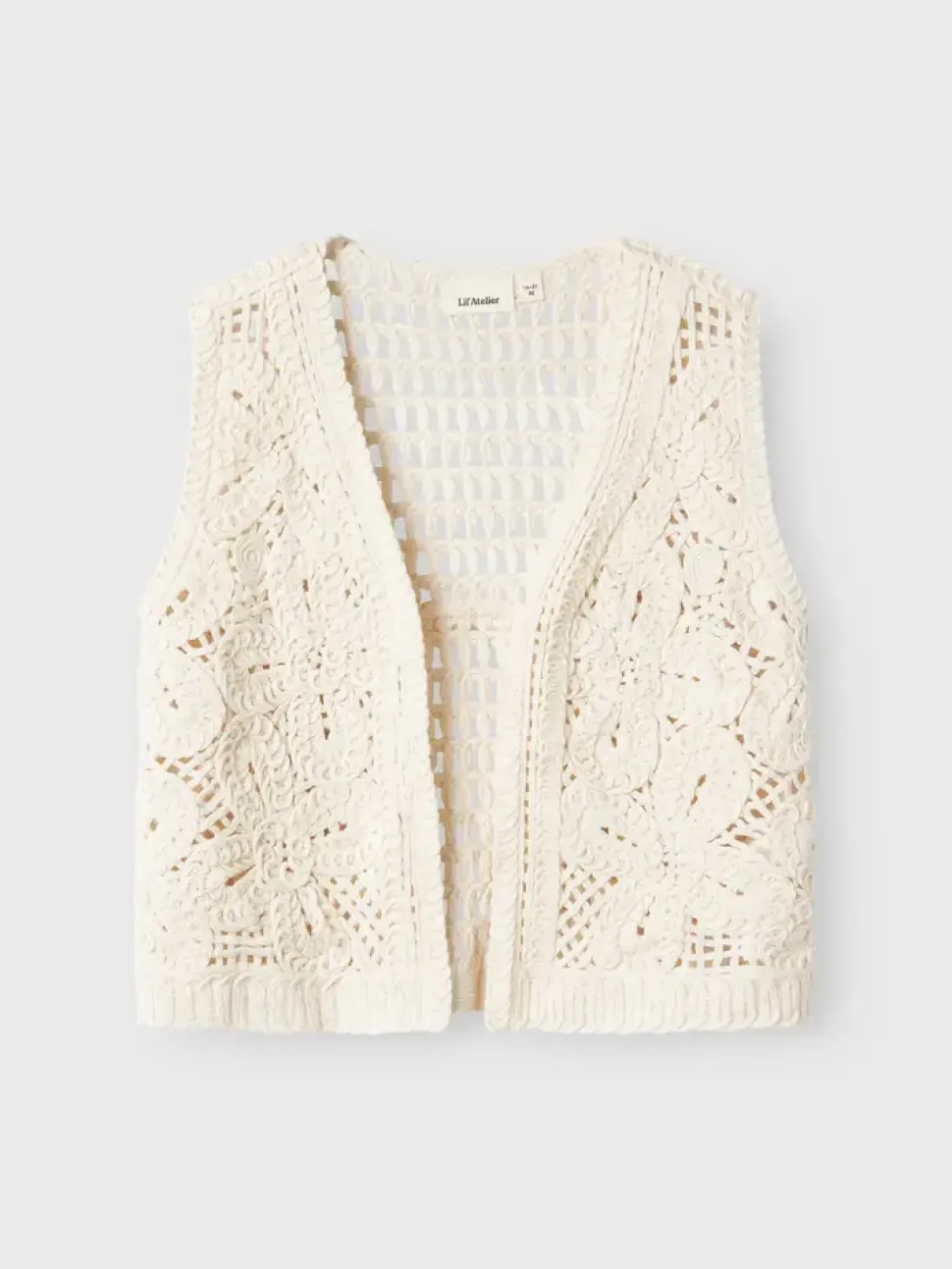 Lil'Atelier | NMFDAGNY LOOSE VEST LIL | Turtledove MELANGE