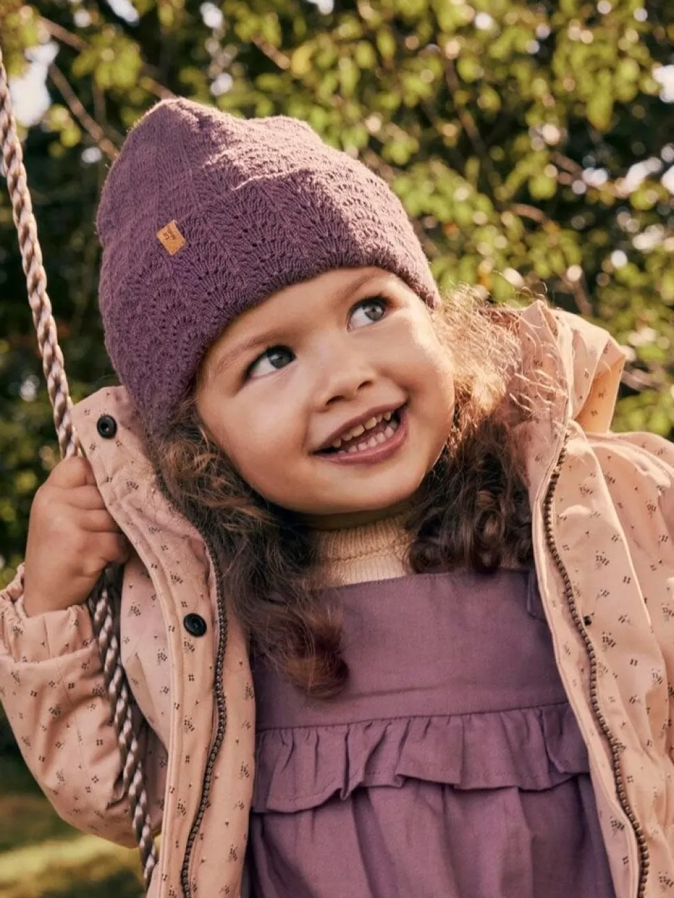 Lil'Atelier | NMFNALU KNIT HAT LIL | Peppercorn